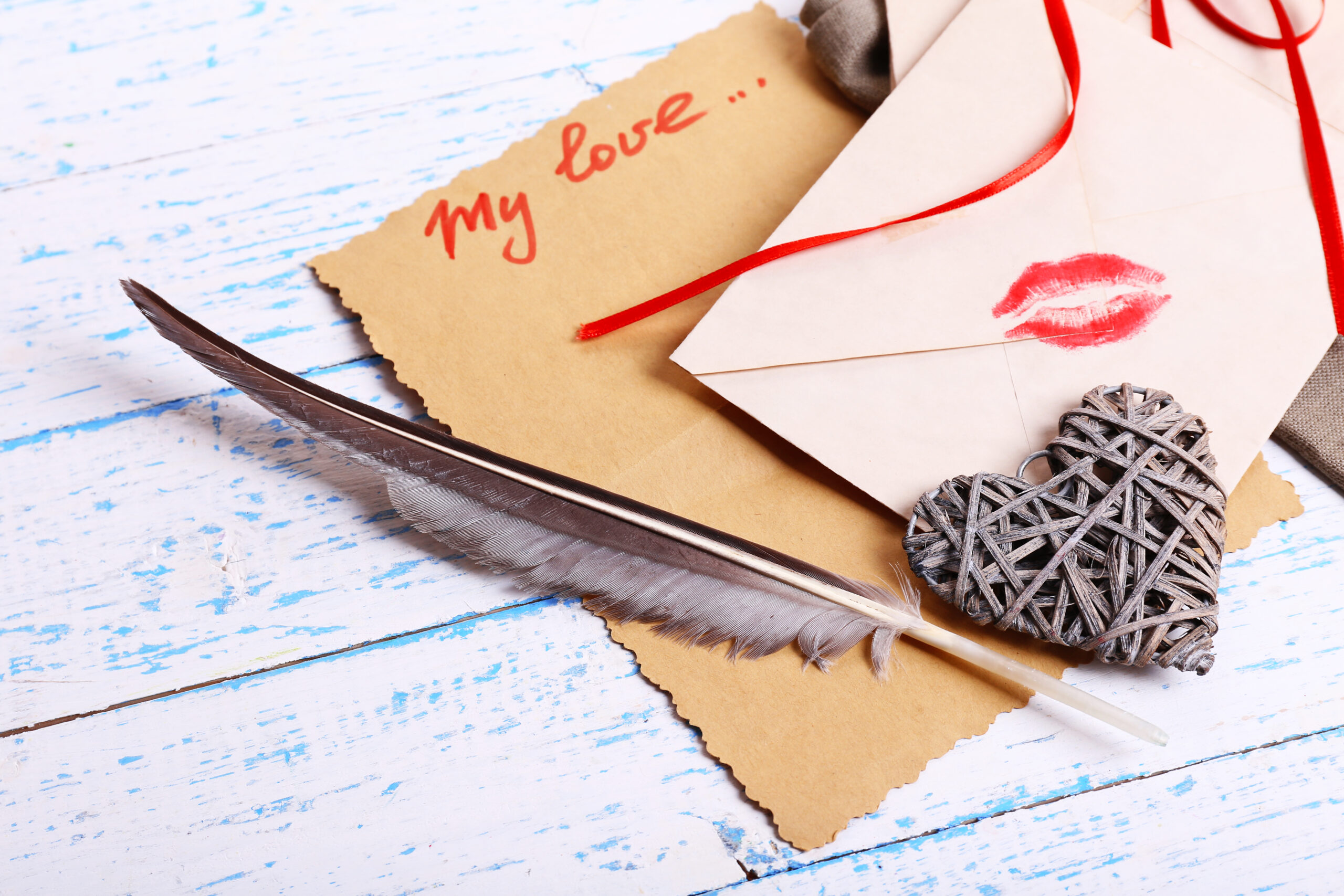 milostný dopis pro muže – něžné vyznání lásky