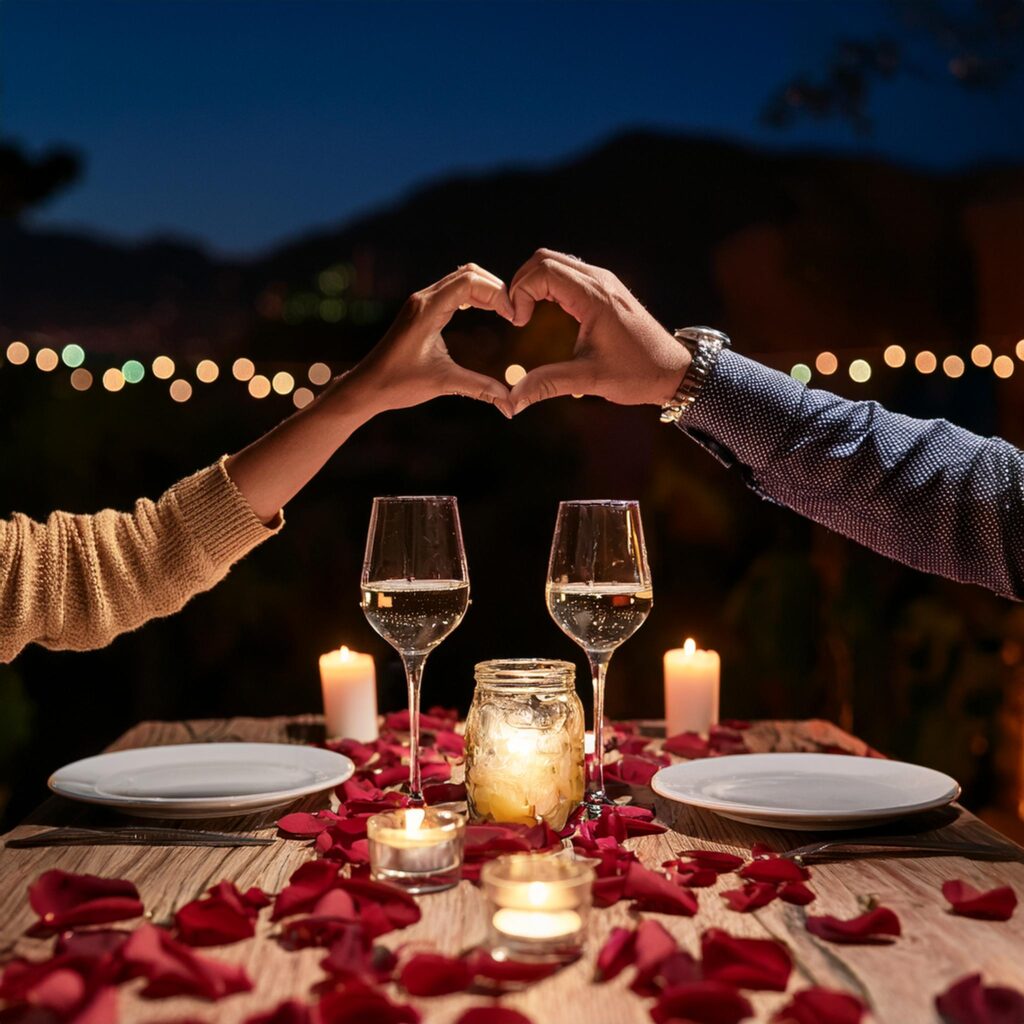 vyznání lásky pro muže – romantický dopis na stole u lampy